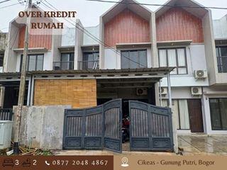 Jual Over Kredit 2LT 89JT dkt Tol di Cikeas Gunung Putri Bogor