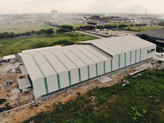 Dijual Lahan + Bangunan di Cikande, Luas Lahan 180X166m2, Bisa Beli Sebagian