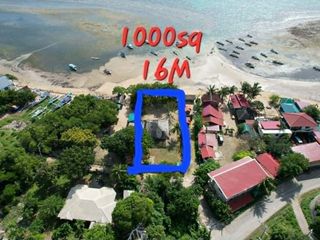 1000sqm beach front lot at Calatagan Batangas