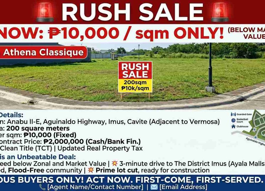 Athena Classique Avenue, Athena Classique Phase 1, Anabu II-D, Imus, Cavite image 2