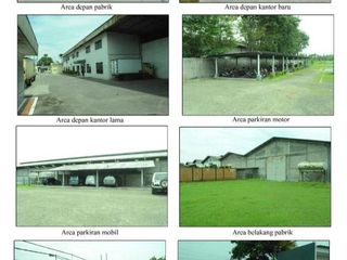 Jual Pabrik Daan Mogot Km. 19 Tangerang 43722m (4,3 Ha), HGB, Nego