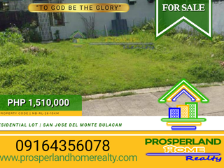 Residential Lot for Sale in San Jose Del Monte, Bulacan
