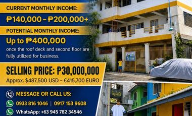 FOR SALE | Residential & Commercial Income-Generating Building