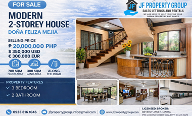 FOR SALE: Modern 2-Storey House