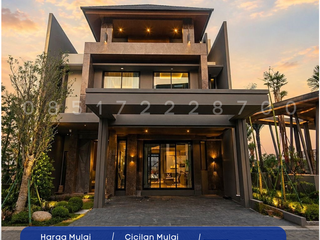 Dijual Matera Lakeside Rumah View Danau Kawasan Ultra Luxury Gading Serpong