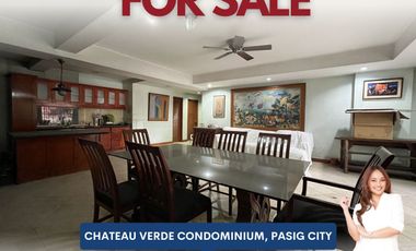 245.99 sqm 3 Bedroom Condo Unit in Chateau Verde Condominium, Pasig City