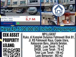 Ruko Duta Mas Fatmawati: Properti Dijual & Disewa Murah