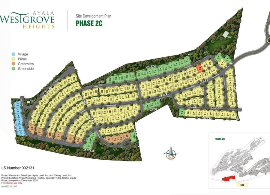 South Boulevard, Ayala Westgrove Heights, Inchican, Silang, Cavite