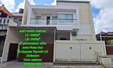 For sale two story house, near Azko & Nusa dua Square jln bypass ngurah rai Jimbaran Badung Bali