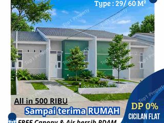 Rumah Program Pemerintah Tanpa DP dengan Cicilan Flat di Bekasi