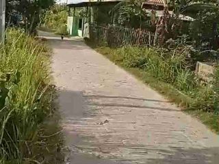 Tanah pinggir jalan cocok buat usaha atau gudang tanah datar siap bangun surat SHM