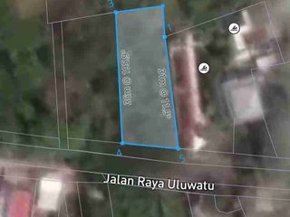 Tanah Komersial Main Road Uluwatu Dekat Pantai Nyang Nyang