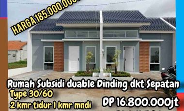 Hunian Subsidi, Cluster Aster di Buaran Jati Sepatan - Mauk