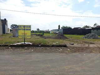 dijual tanah kavlingan luas 85m2 sampai 102m2 lokasi dekat luwes gentan bisa pembiayaan proses BANK