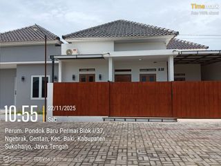 dijual rumah luas 50/100 lokasi digentan bisa proses pembiayaan bank DP0%