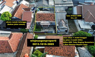 Rumah Asri dekat GDC dan Stasiun Depok Lama