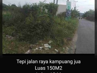 tanah prospektif di tepi jalan raya batuang taba - kampuang jua