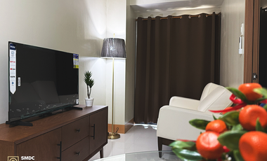 1 Bedroom Unit with balcony for Rent, in Unit B020766 Tower 2 Shore 3 Residences Pasay City