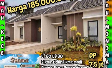 Dgn Modal 7,5 jt anda sdh bisa Memiliki Rumah Kece, Mewah dan Murah di Rajeg Daon