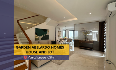Townhouse For Sale in Garden Abelardo Homes at Parañaque City
