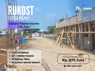 Full Perabot Kost Dijual SHM Pecah 5 Menit Kampus UIN Malang