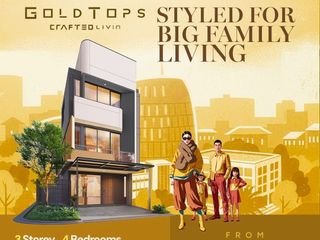 PARK SERPONG GOLDTOPS CRAFTED 5B – Hunian Modern 3 Lantai Harga 900 Jutaan!