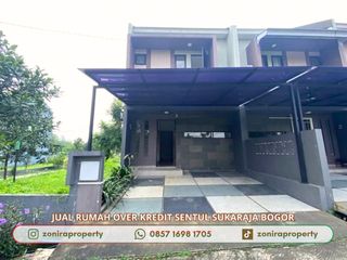 Over Kredit Rumah HOOK 2 Lantai di Jalan Raya Bogor Graha Laras Sentul dkt Tol Jagorawi