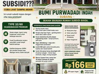 Rumah Subsidi Purwdadi Subang