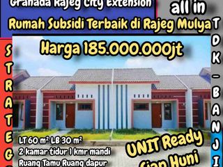 DP Murah Rumah Ready, Angsuran Flat di Perum GRC.