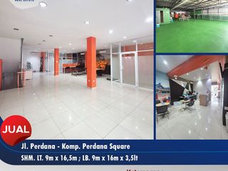 Ruko Luas Ideal Cocok untuk Kantor Siap Pakai Kawasan Aman di Perdana Square