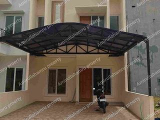 Baru Rumah dalam cluster ready siap huni,suasana asri dngn lokasi strategis.