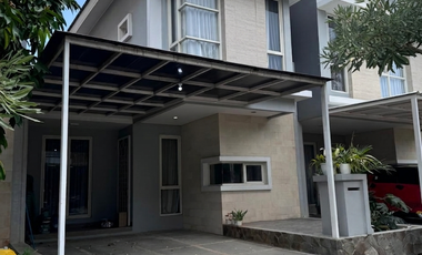 Rumah 2lt luas 75meter 6x12,5 3KT Cluster Lavesh HI Harapan indah Bekasi