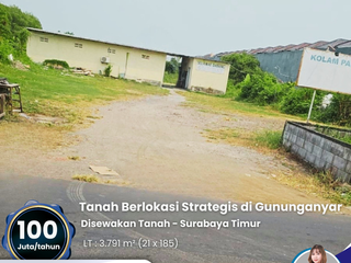 Dijual atau Disewakan Tanah Kosong - Surabaya Timur