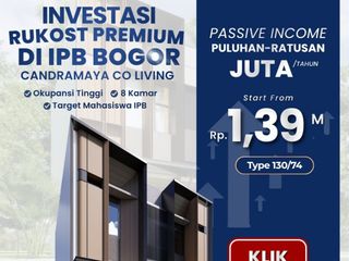 Jual Rumah Kost 8 Kamar dekat kampus IPB
