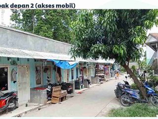 jual kontrakan pinggir jalan bisa buat usaha atau di bikin kios