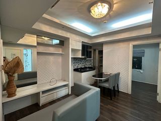 Apartemen Green Lake Sunter 2BR+ studio Connecting 64m furnish interior, view danau, hadap selatan