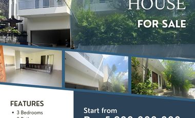 FOR SALE RUMAH MODERN SEMI VILLA TAMAN SARI KEROBOKAN DEKAT SEMINYAK