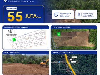 Tanah Kavling Premium di Pusat Kota Jembrana