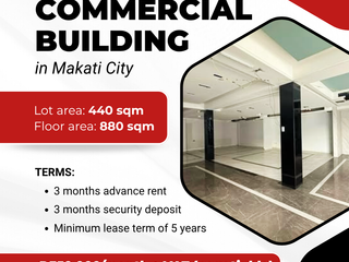 FOR LEASE Prime Commercial 2-Storey Building in Makati City