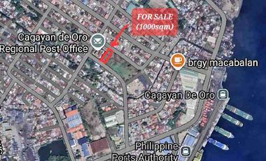 1000sqm Commercial Lot in Cagayan de Oro City Near Seaport