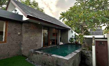 Dijual Villa Full Furnished Modern Tropis