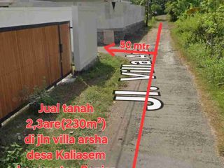 jual tanah 2,3 are di lovina lingkungan villa