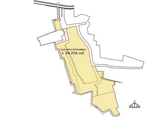 TANAH 24.256 m² STRATEGIS KEBAGUSAN PASAR MINGGU JAKARTA SELATAN DIJUAL