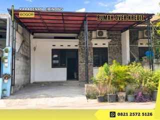 Rumah Over Kredit ccln flat sisa 8 Thn Lg 93JT di Karadenan Cibinong Bogor