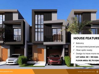 Clarendon Residences- 2 Storey Townhouse in Hannibal St. Punta Princesa, Cebu City For Sale