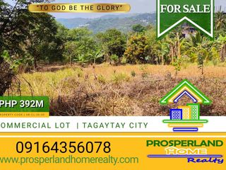 PRIME COMMERCIAL LOT FOR SALE IN TAGAYTAY CITY