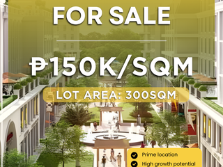 Commercial Shophouse Lot for Sale at Northwin Global City, Bulacan