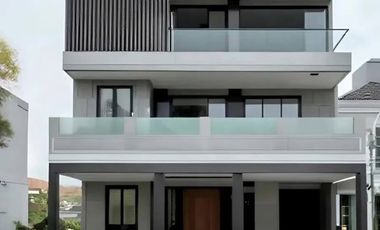 Rumah Mewah Casa Goya Jakbar LT 228 Bonus 9 AC Anti Banjir