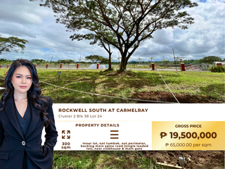19.5M ONLY Lot Near the Clubhouse at Rockwell South at Carmelray