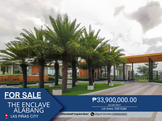 Residential Lot for Sale in Las Pinas City at The Enclave Alabang